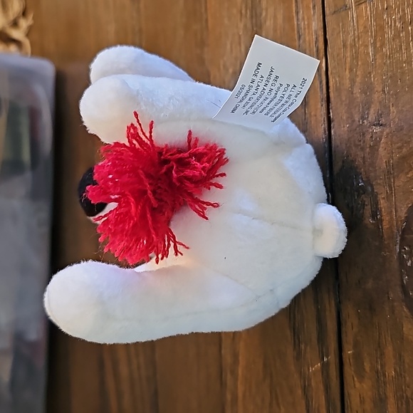 Coca Cola Bear NWT 2021 Coca Cola Christmas Bear with scarf - Picture 4 of 6